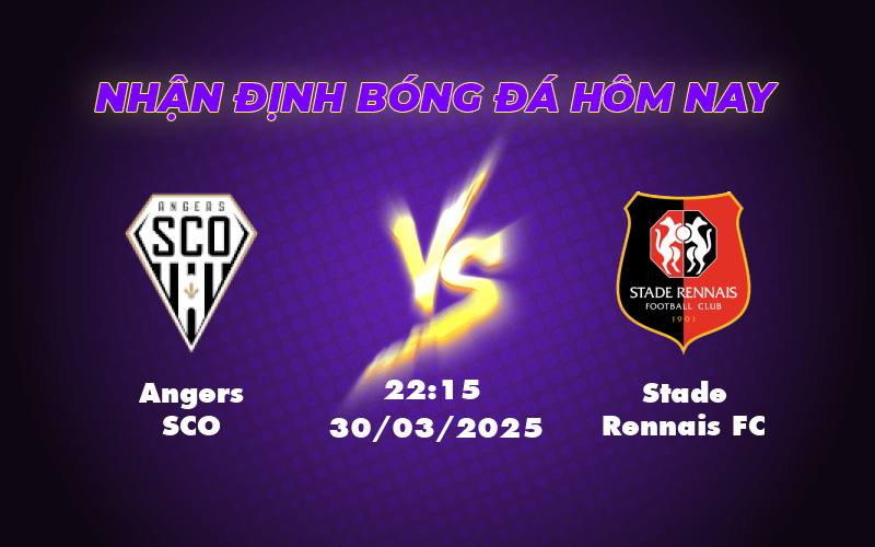 Nhận định Angers SCO vs Stade Rennais FC Lợi thế nghiêng về đội khách 1 angers sco stade rennais fc 30 03 ligue 1