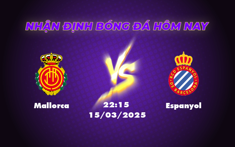 Soi kèo Mallorca vs Espanyol Trung bình trong thế cân bằng 1 mallorca espanyol 15 03 la liga