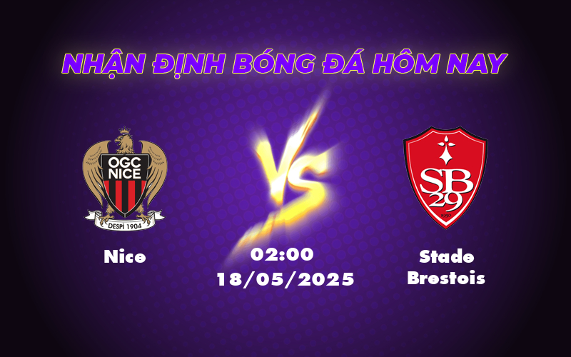 Nhận định và soi kèo trận đấu Nice vs Stade Brestois Cuộc đối đầu cân tài cân sức tại Ligue 1 1 nice stade brestois 18 05 ligue 1