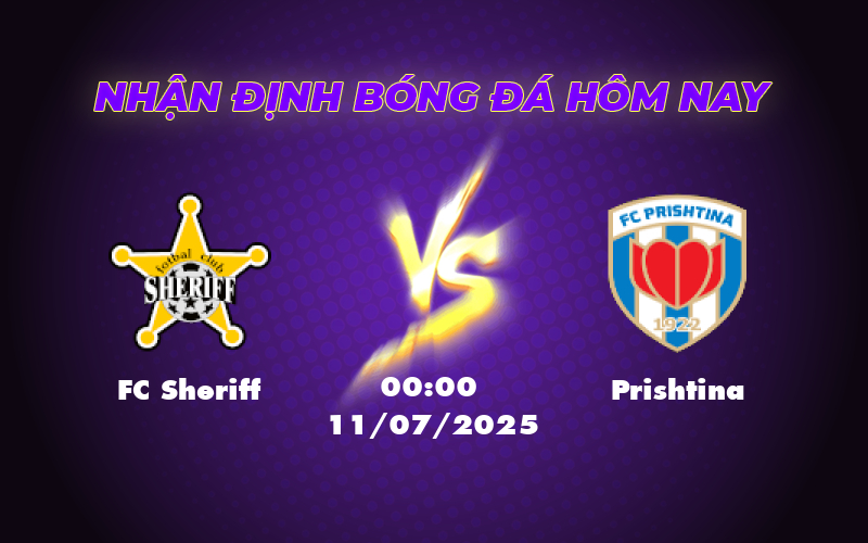 Nhận định soi kèo FC Sheriff vs Prishtina Cuộc chiến không khoan nhượng tại C2 1 fc sheriff prishtina 11 07 c2