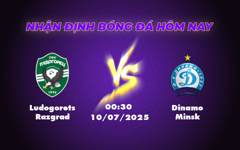 Nhận định soi kèo Ludogorets Razgrad vs Dinamo Minsk Cuộc đấu cân não tại đấu trường châu Âu 1 ludogorets razgrad dinamo minsk 10 07 c1