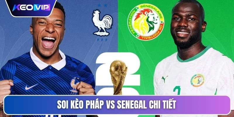 Soi Kèo Pháp Vs Senegal Lúc 02h00 Ngày 17/06 - World Cup 5 Soi kèo Pháp vs Senegal chi tiết